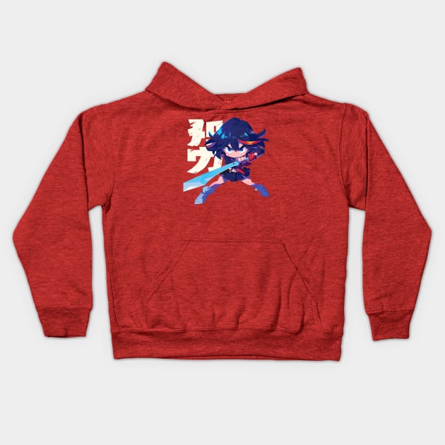 kill la kill Kids Hoodie by StevenBag